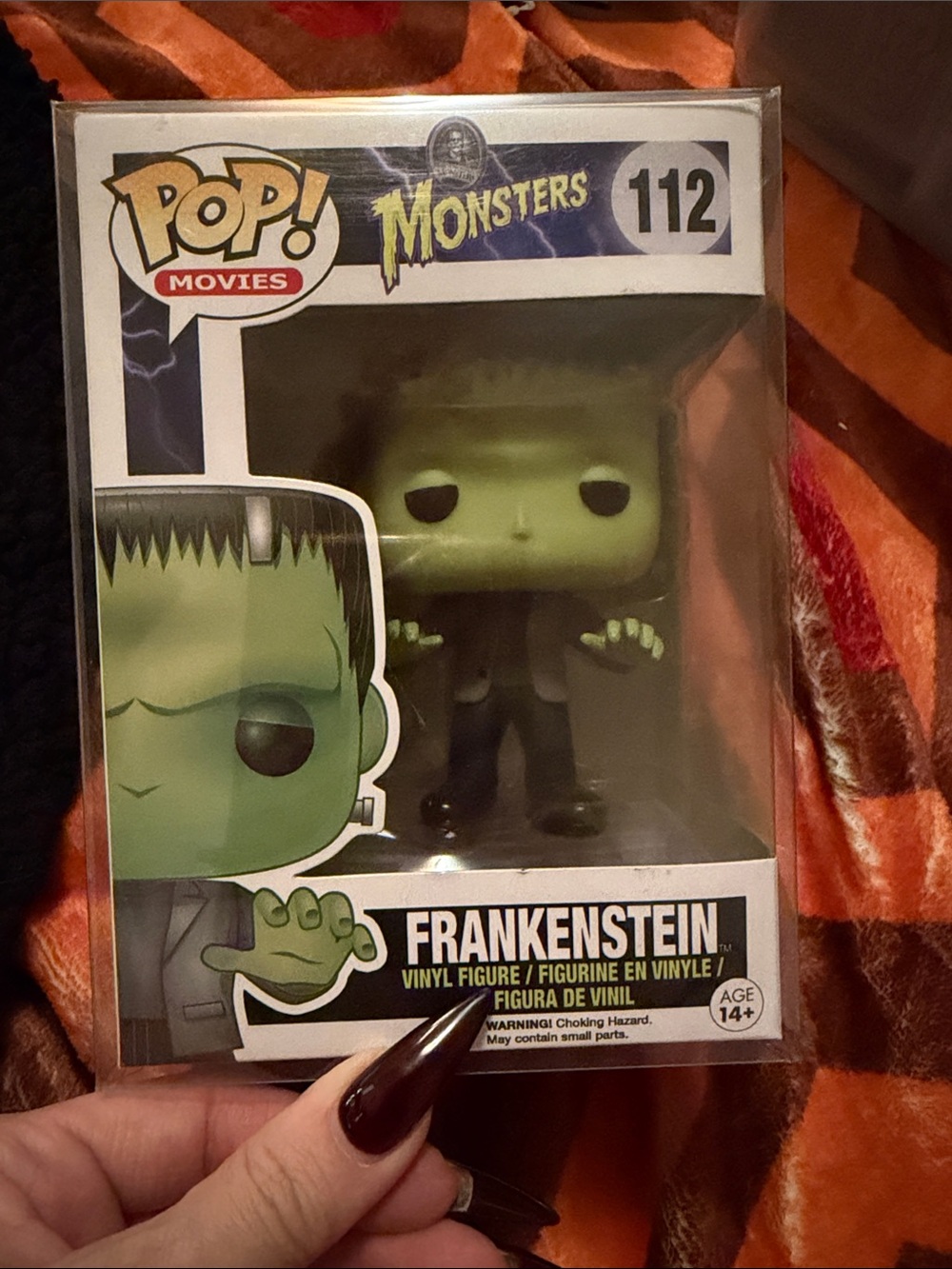 Funko Pop! Monsters Frankenstein Vinyl Figure - Green and Black